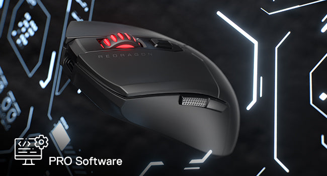 Redragon M995 PRO Wireless Gaming Mouse – 26,000 DPI Wired/Wireless Gamer Mouse, Bluetooth & 2.4G Wireless