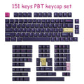 GMK Future Funk Keycaps – 151 Keys, Cherry Profile, PBT Dye-Sub, for Cherry MX Switch Mechanical Keyboard