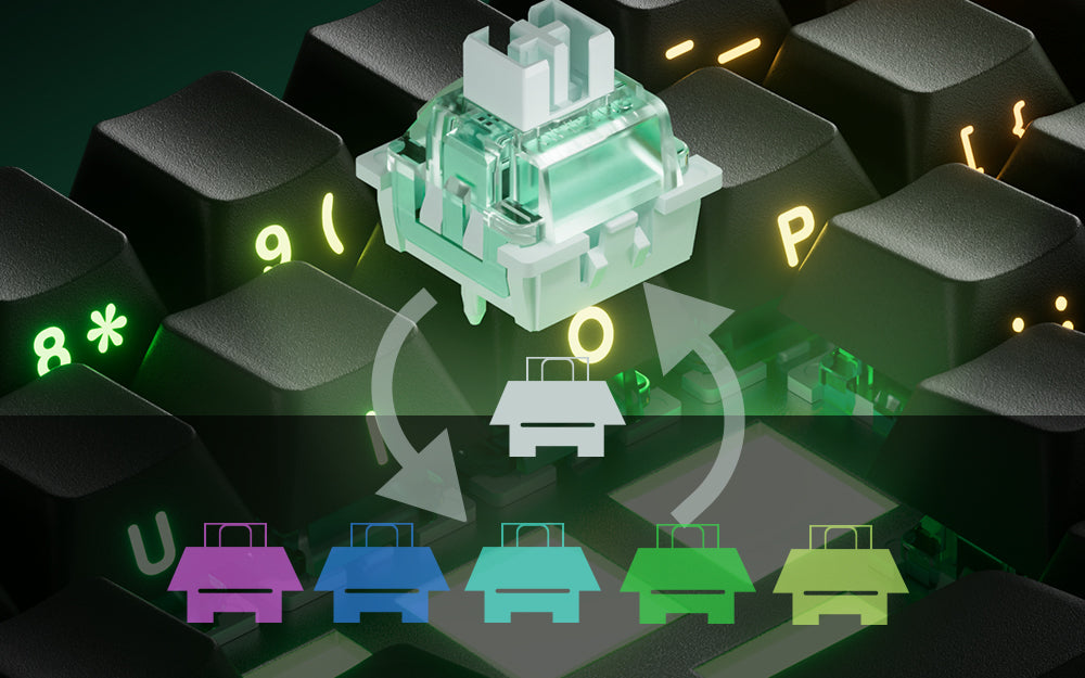 Akko MonsGeek FUN68 / FUN60 PRO & MAX HE Magnetic Keyboards – 60% / 65%, Rapid Trigger, 8K, Custom Esports Gaming Keyboard