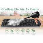 Cordless Air Duster Electric 51000RPM Wireless Dust Gun Compressed Air Blower Powerful Hair Dryer Computer Keyboard Cleaning
