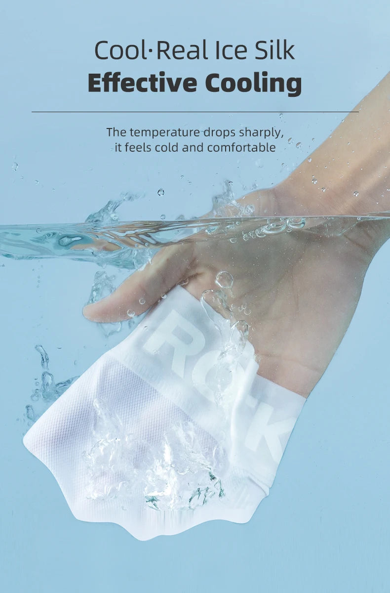 ROCKBROS Ice Silk Gaming Arm Sleeves – Breathable Cooling Arm Cover, Lightweight, Sweat Control for PC & Console Gamers