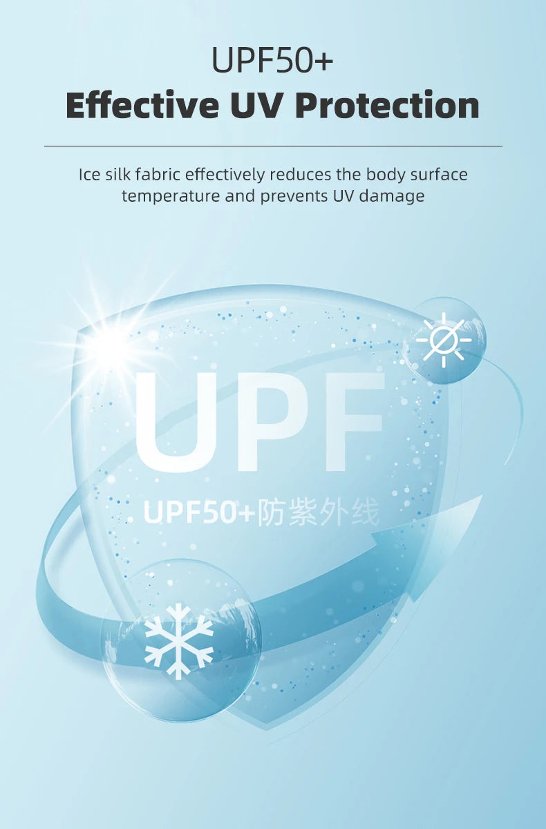 ROCKBROS Ice Silk Gaming Arm Sleeves – Breathable Cooling Arm Cover, Lightweight, Sweat Control for PC & Console Gamers