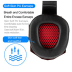 Professional Wired Gaming Headset – LED Light, Bass Stereo Sound, Mic for PC/PS4/PS5/Xbox