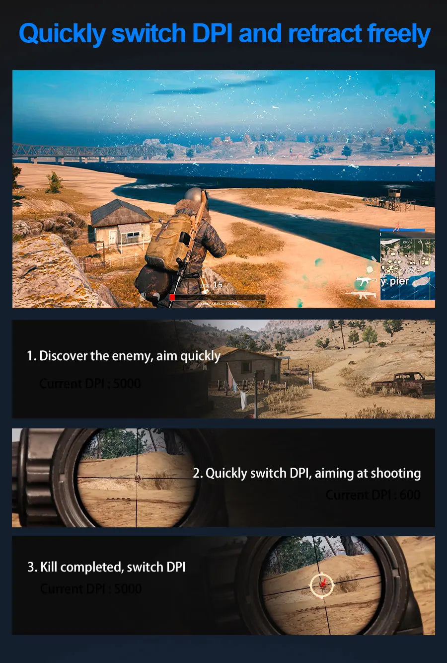 Redragon Storm M808 RGB USB Wired Gaming Mouse – Ultra-Light Honeycomb Design, 12,400 DPI, Programmable, for PC & Laptop