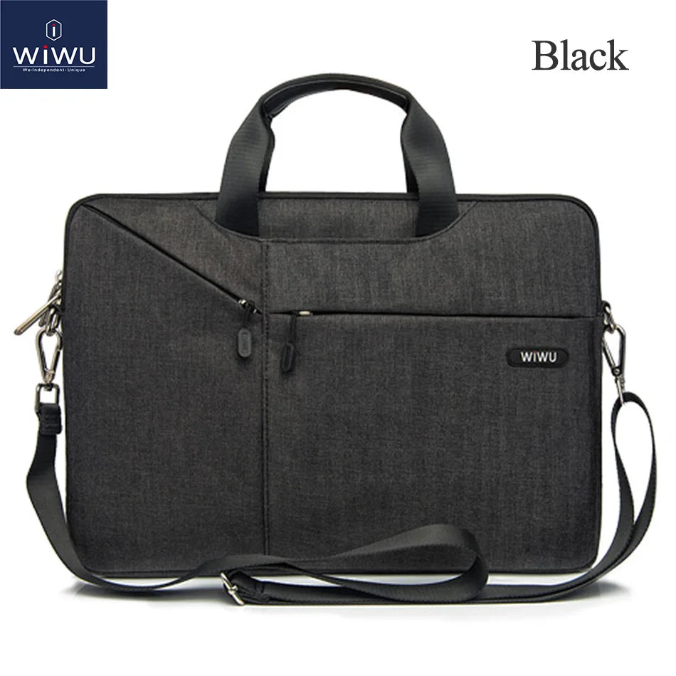 WiWU Waterproof Laptop Bag 13.3-16 Inch - Compatible with MacBook Air 13, Lenovo & Xiaomi 14 Inch