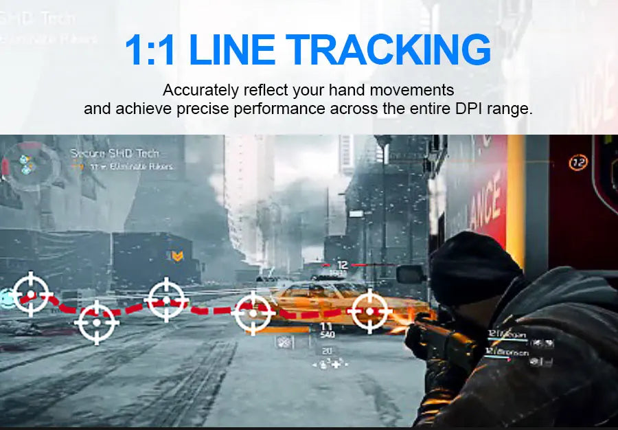 Redragon Storm M808 RGB USB Wired Gaming Mouse – Ultra-Light Honeycomb Design, 12,400 DPI, Programmable, for PC & Laptop