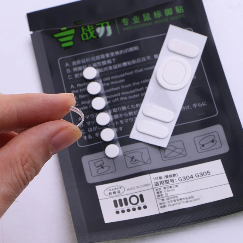 Professional for logitech G304 G305 Mouse Skates Replacement Glide Feet Pad