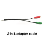 Professional Wired Gaming Headset – LED Light, Bass Stereo Sound, Mic for PC/PS4/PS5/Xbox