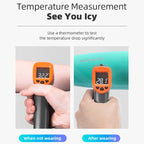 ROCKBROS Ice Silk Gaming Arm Sleeves – Breathable Cooling Arm Cover, Lightweight, Sweat Control for PC & Console Gamers