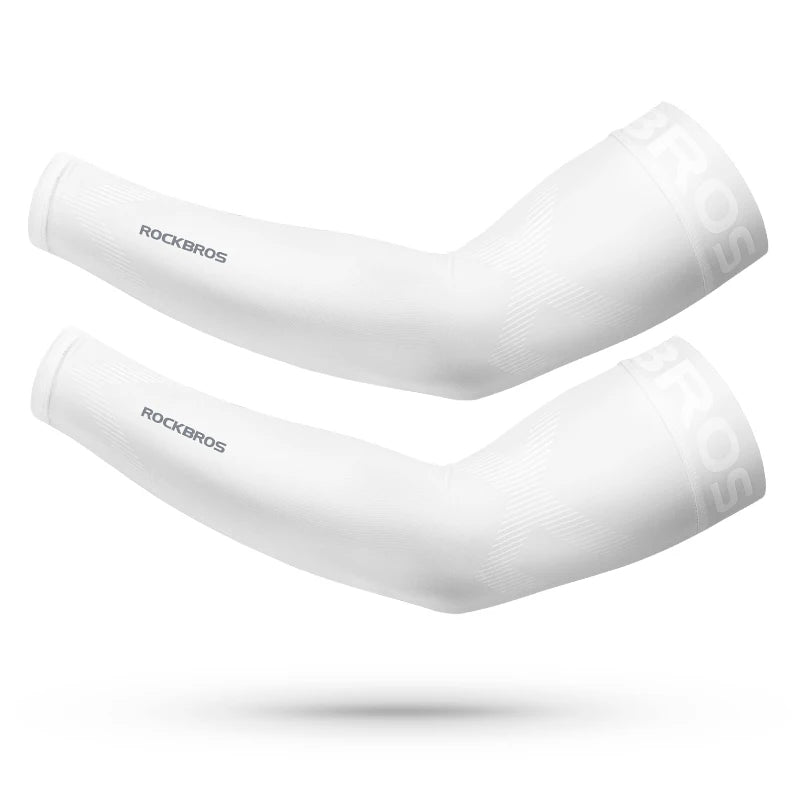 ROCKBROS Ice Silk Gaming Arm Sleeves – Breathable Cooling Arm Cover, Lightweight, Sweat Control for PC & Console Gamers