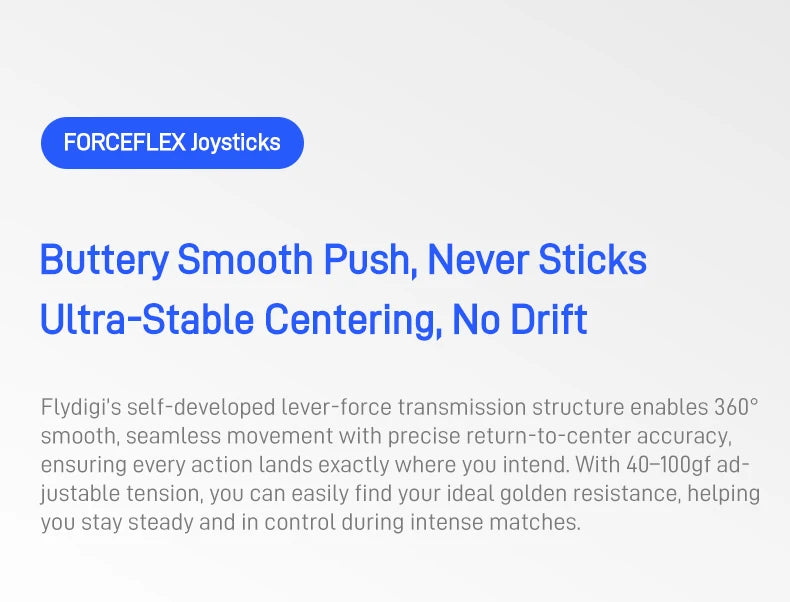 Flydigi Vader 5 Pro Gaming Controller With Hall Rocker FORCESWITCH™ Triggers Switch 1000Hz Gamepad For Mobile Switch TV PC