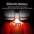 Delux M800 Mini Wireless Gaming Mouse – 46g Ultralight, 2.4G Wireless, RGB, Honeycomb Design, PAW3395/PAW3311, 1KHz Polling, for Small–Medium Hands