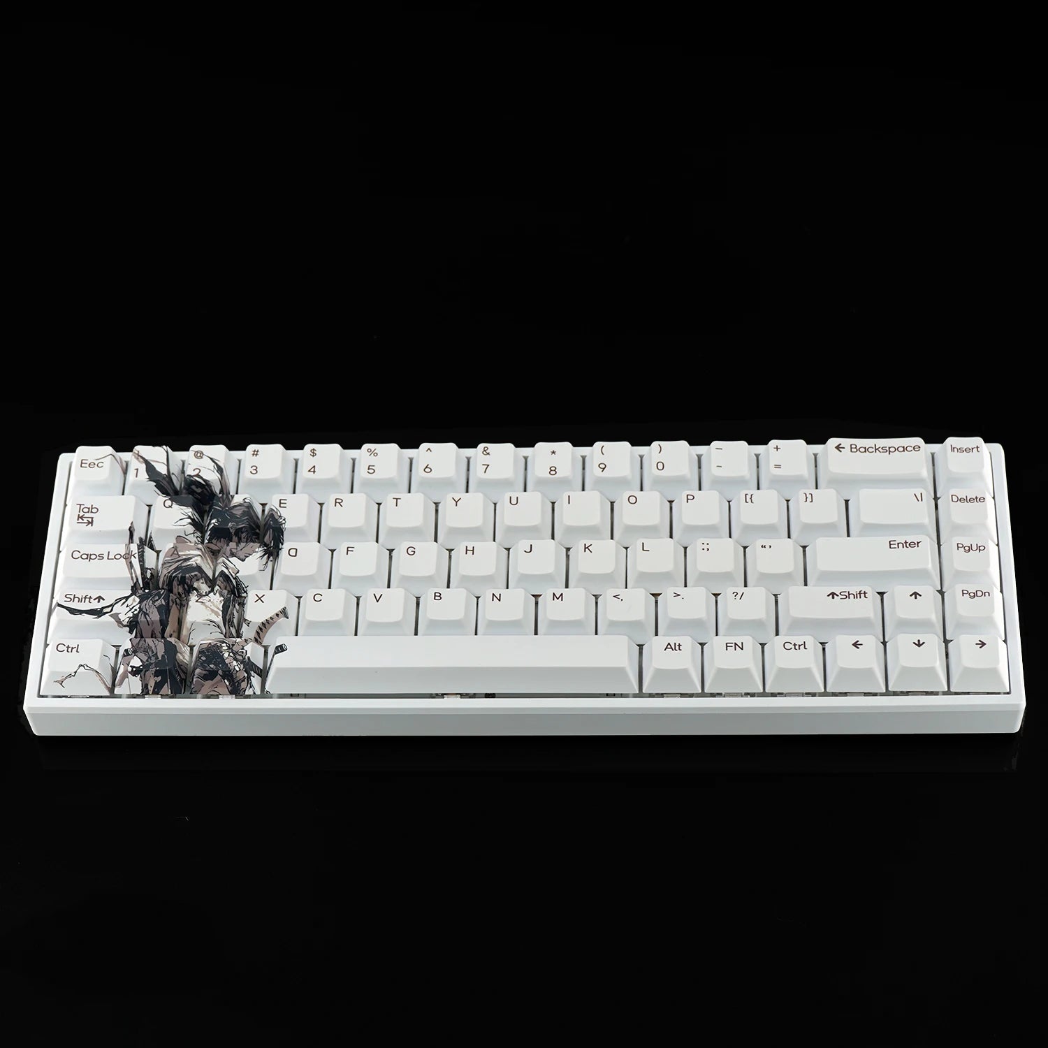 NPKC Cherry Profile Anime Keycaps – PBT, for MX Switch, 60% / 65% Mechanical Keyboards, Wooting 60 / MAD 68HE Compatible