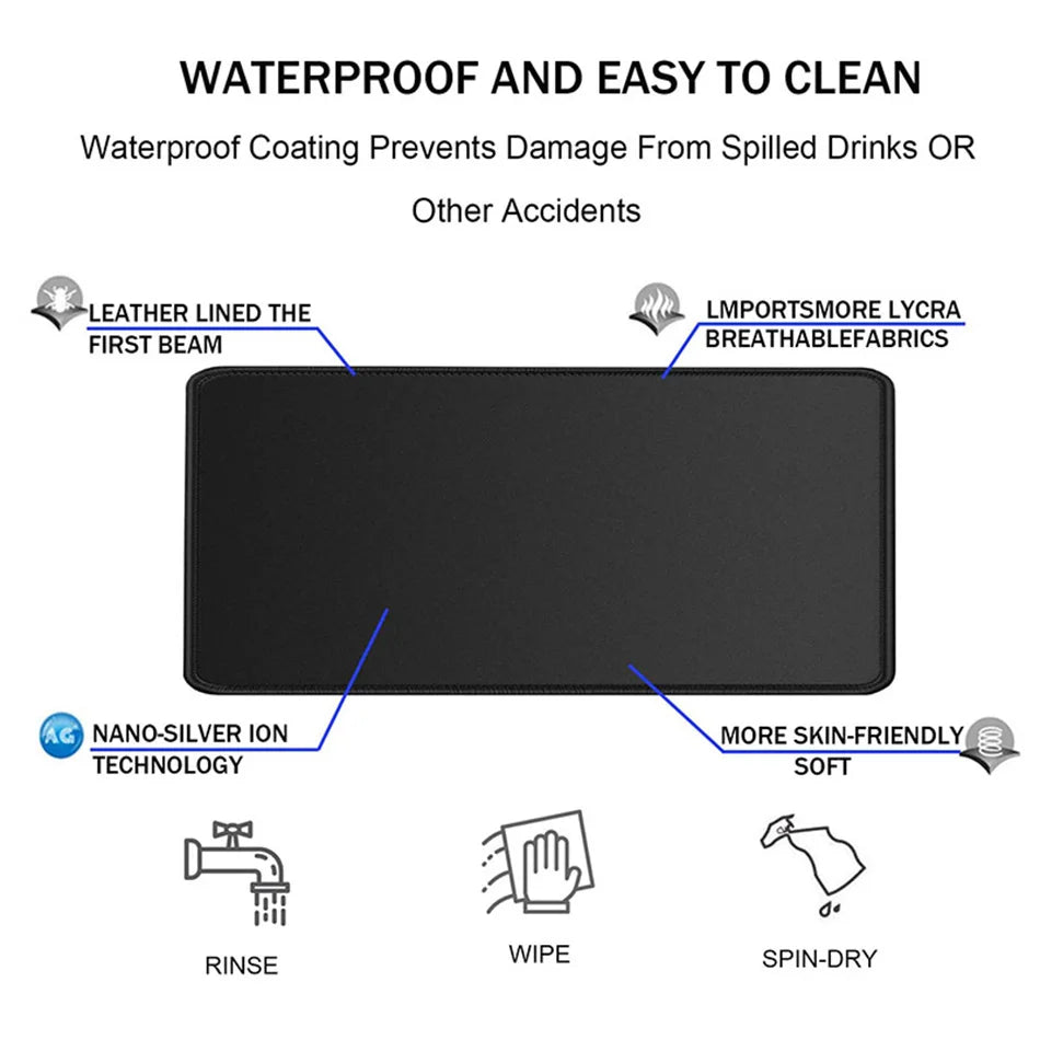 Xxl Large Anime Mouse Pad Gaming Accessories Desk Mortal Kombat Mousepad Gamer Deskmat Keyboard Mat Mats Cute Mause Pc Pads Mice