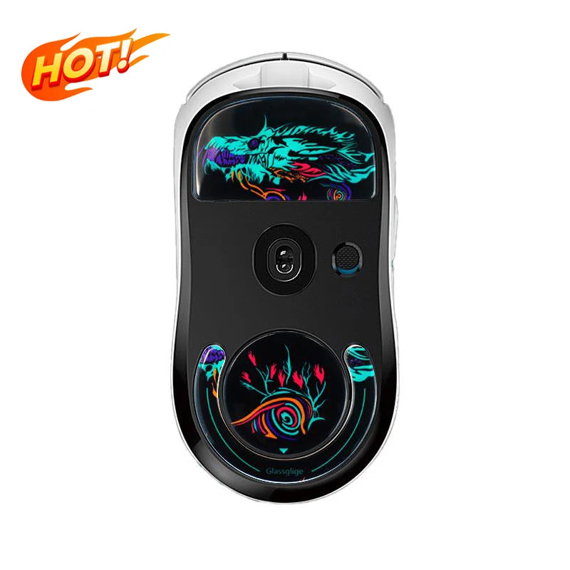 Mouse Glide Skates For Logitech GPXS GPW2 GPX G-pro G Pro X Superlight Wireless Gaming Glass Mouse Anti Slip Feet Stickers