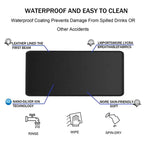 Elf Mousepad Kawaii P-pokemon Mousepad Table Playmat TCG CCG Mat Trading Card Game Mat Mouse Pad Gaming Play Mat 35x60CM