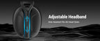ATTACK SHARK L80PRO Wireless Gaming Headset – 2.4G/BT/Wired, Ultra-Light, 40mm Drivers
