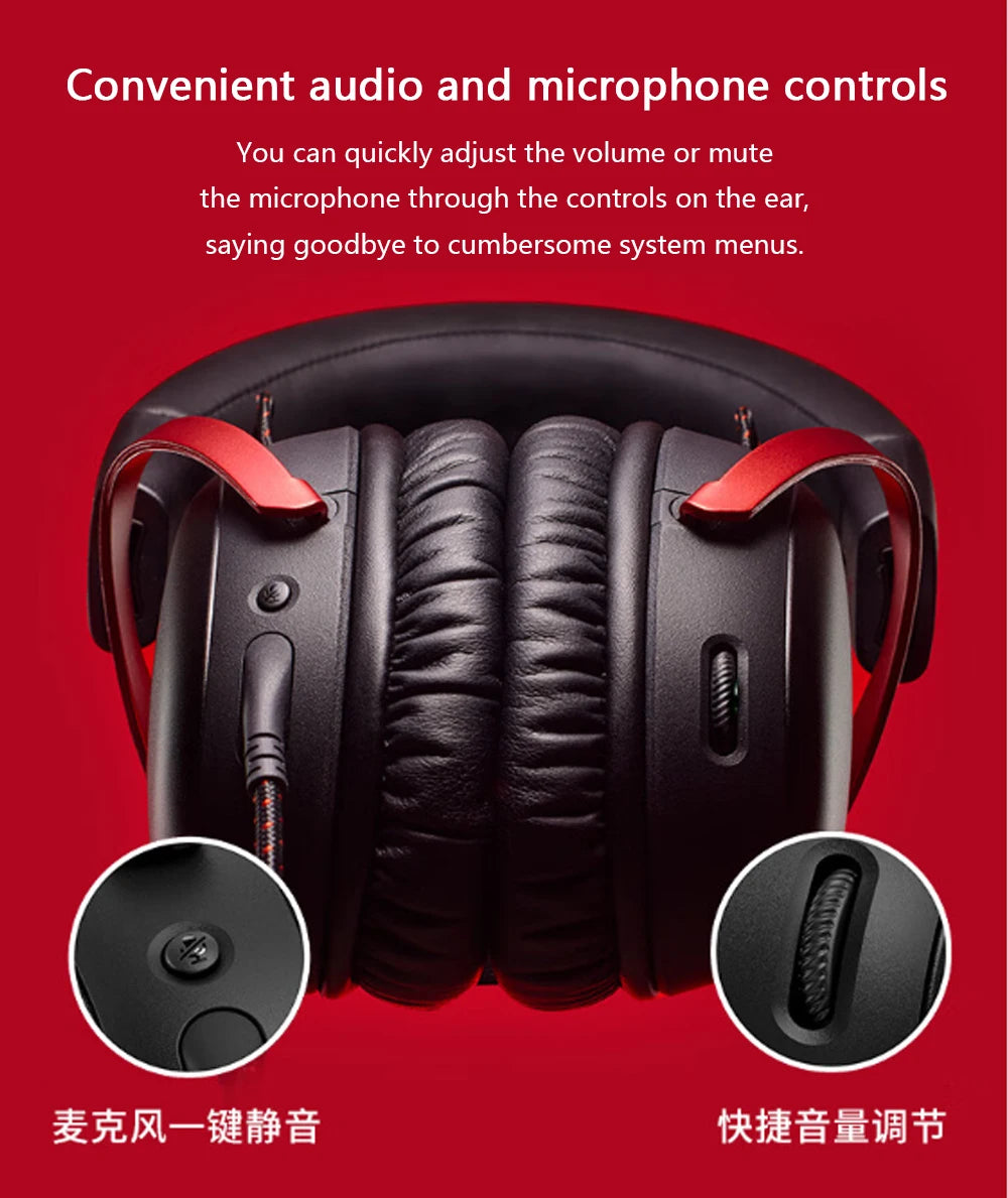 HyperX Cloud III Wired Gaming Headset – DTS Sound, Detachable Mic, USB, PC/PS/Xbox/Switch