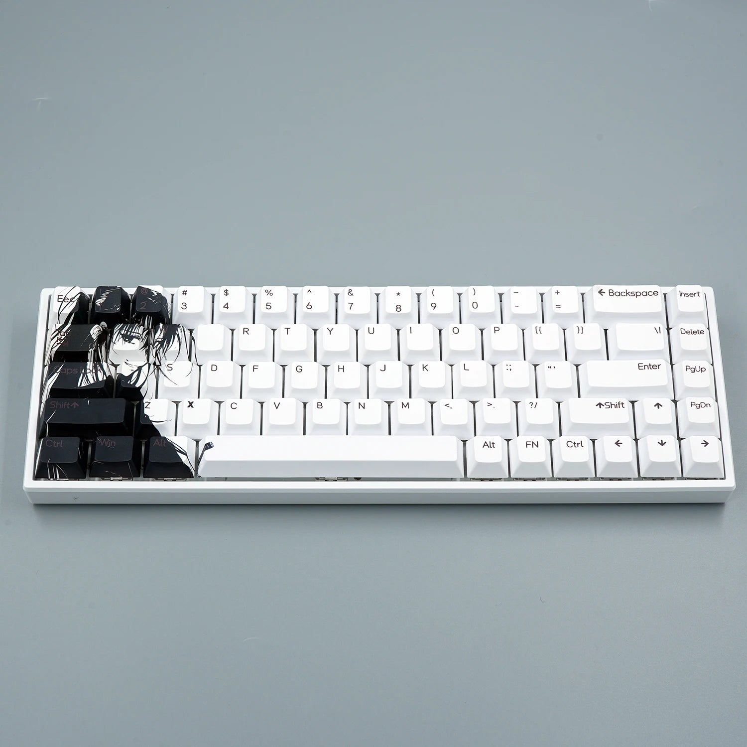 NPKC Cherry Profile Anime Keycaps – PBT, for MX Switch, 60% / 65% Mechanical Keyboards, Wooting 60 / MAD 68HE Compatible
