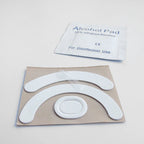 1 Pack Gaming Mouse Feet Mouse Skates Gildes for G403 G603 G703 Mouse Mice Pads White Pack Curved Edge