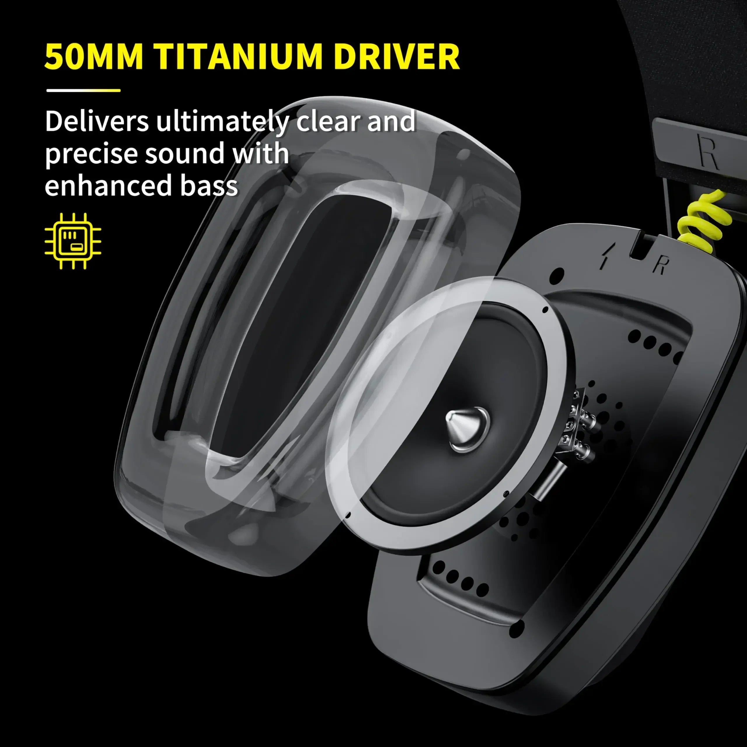 BINNUNE BW06 Wireless Gaming Headset – 2.4GHz & Bluetooth, Mic, for PS5/PS4/PC/Mac