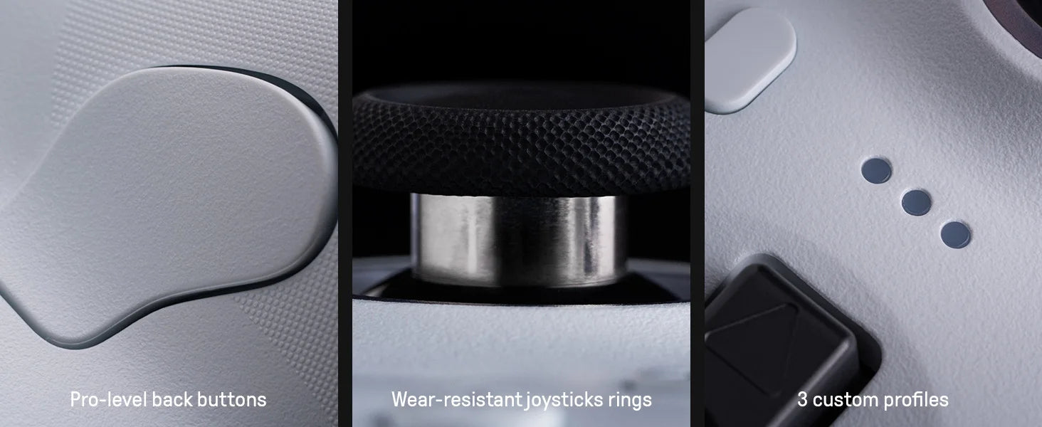 8BitDo Ultimate 2 Wireless Controller, Bluetooth/USB/2.4G Gamepad withTMR Joysticks、Charging Dock for PC,Windows 10,11, Android