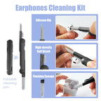 5 in 1 Keyboard Cleaning Brush Kit Keycap Puller Earbuds Cleaner for Airpods Pro 1 2 3 Bluetooth Earphones Case Cleaning Tools