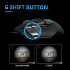 Logitech G502 HERO Wired Gaming Mouse – Esports Edition, Macro Programmable, CS Gaming Peripheral