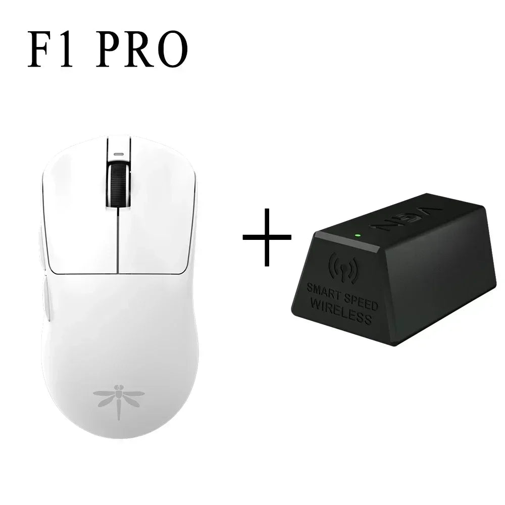 ATK Dragonfly F1 MOBA Wireless Gaming Mouse – 26,000 DPI, 55g Lightweight, 2.4G Wireless, 130H Battery, Customizable, Rechargeable