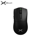 Delux M600 Series Wireless Gaming Mouse – 52g Lightweight, 2.4G Dual-Mode, 26,000 DPI, Macro Support, Rechargeable