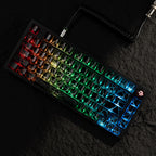 XVX Spider Web Keycaps – OEM Profile, Shine-Through IMD-Tech Keycap Set, 118 Keys, Black Backlight (Keycaps Only)