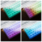 XVX M67 JadeStone Mechanical Keyboard – 65% Layout, IMD-Tech Keycaps, Hot-Swappable, Gasket Mount, Tri-Mode Wireless, Custom RGB
