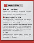 MACHENIKE AIR50 Low-Profile Mechanical Keyboard – 75% Layout, Hot-Swap, RGB Backlit, Tri-Mode, Productivity Keyboard for Laptop & PC