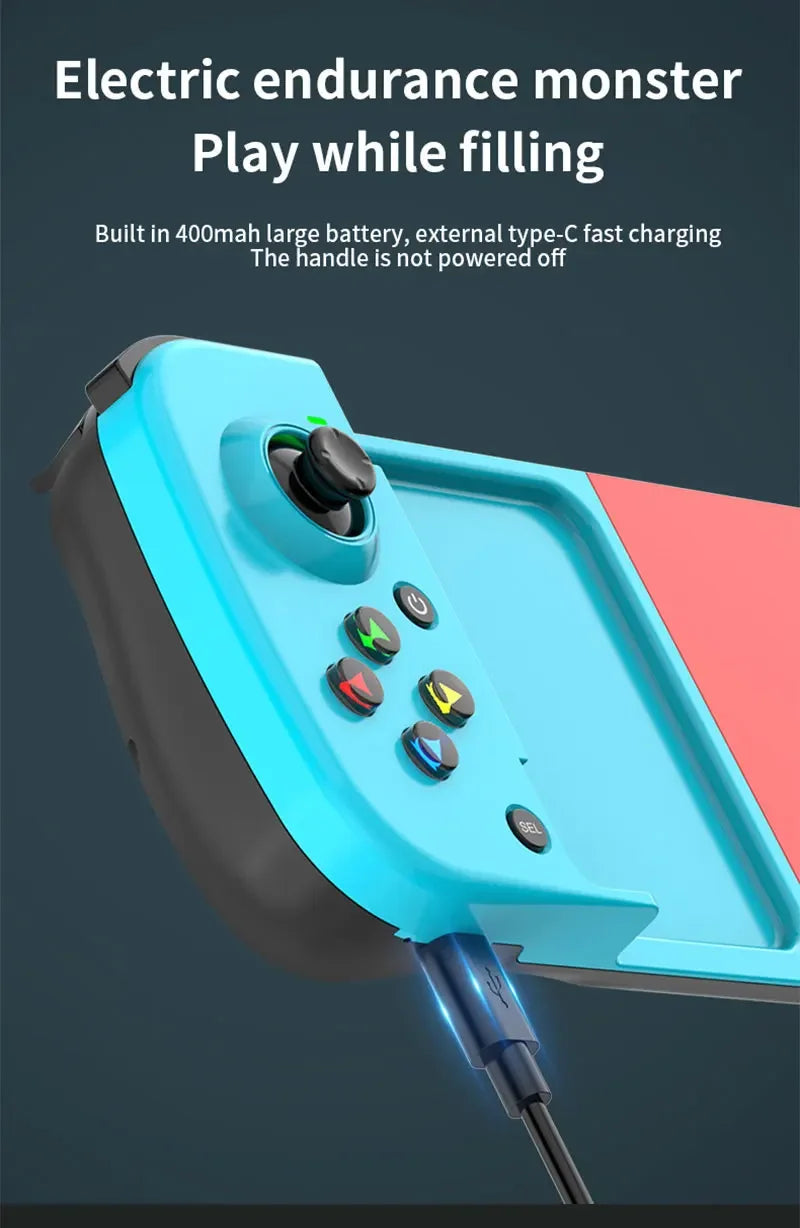 D3 Gamepad Wireless BT5.0 Stretchable Game Controller For Mobile Phone Android IOS Joystick, Gamepad for PS4 SwitchPC