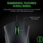 Razer DeathAdder Essential Wired Gaming Mouse - 6400 DPI, 5 Programmable Buttons for PC & Laptop