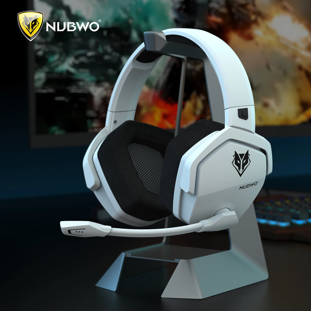 NUBWO G06 Dual Wireless Gaming Headset – 2.4GHz & Bluetooth 5.3, Mic, Multi-Platform