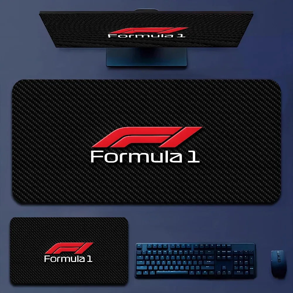 Hot Sell Racing Car F1 Mousepad Large Non-slip Lockedge Office Gaming Accessories Desk Mat XXL Game Keyboard Mouse Pad 900X400