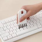 Keyboard Cup Lid Cleaning Brush Kit with Soft Brush and Multi-Function Tools Cleaner Keycap