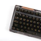 KiiBOOM Phantom 98 Mechanical Keyboard – 98 Keys, Hot-Swappable, Wired / Bluetooth 5.0 / 2.4GHz Wireless, Acrylic Case, Gasket Mount