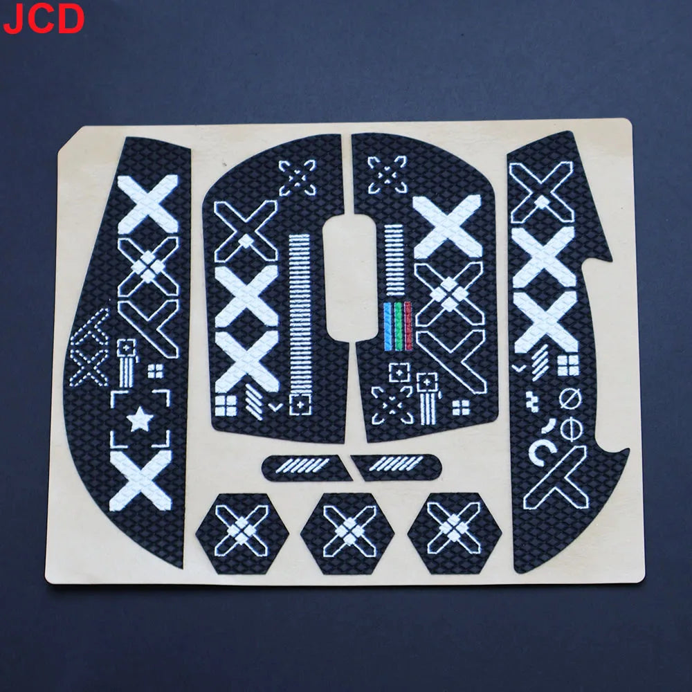 JCD Mouse Grip Tape Skate Sticker Non Slip Lizard Skin Suck Sweat For Razer Viper Ultimate DeathAdder V2 PRO Mini Wireless Mouse