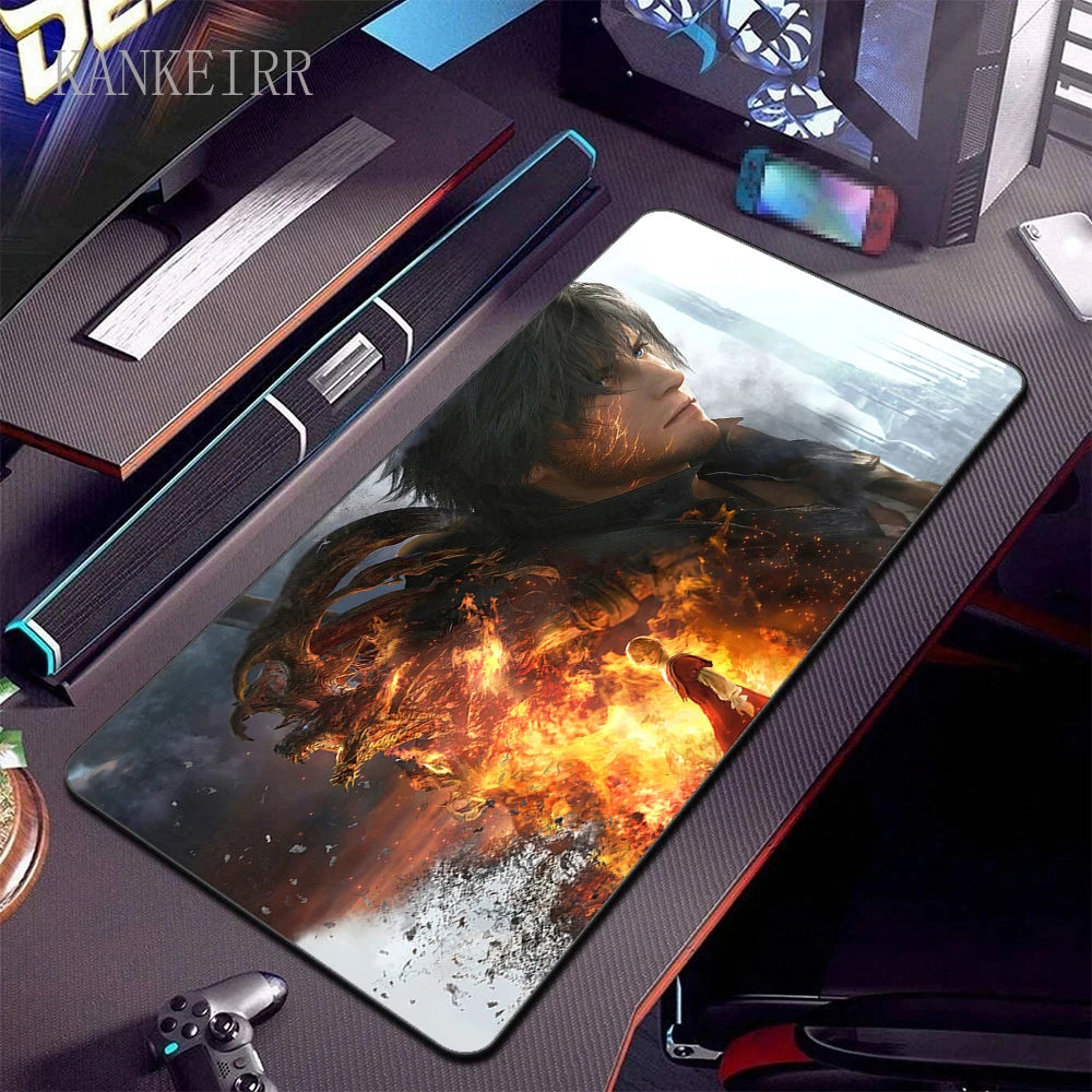 Final Fantasy 7 Large Gaming Mouse Pad Computer Laptop Mousepad Keyboard Pads Desk Mat PC Gamer Mouse Mat XXL Office Mausepad