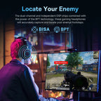 Baseus GH02 Wireless Gaming Headset – Bluetooth 5.3, 2.4G/Wired, RGB, 40mm Drivers