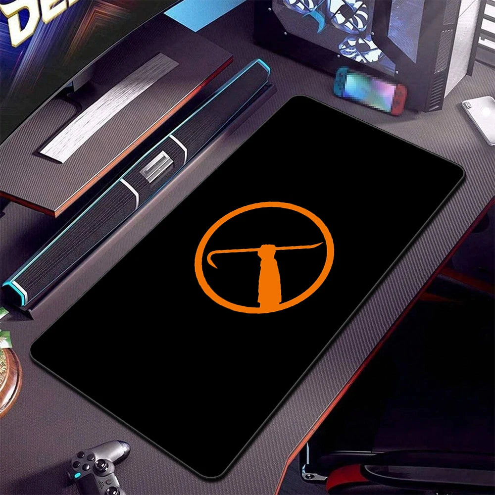 Half Life Large Mouse Pad Gamer Gaming Mousepad PC XL Office Computer Mouse Mat Silicone Keyboard Mats Desk Pads Laptop Mausepad