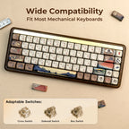 XVX Gradient MOA Keycaps – Japanese Characters, Dye-Sublimation Keycaps for Cherry MX 60/68/75/87/100-Key Keyboards