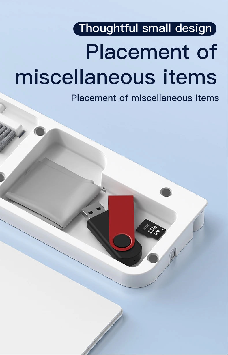 22 in1 Digital Cleaning Kit Phone Camera Laptop keyboard Cleaning Headset brush key Screen cleaner Dust Collector Christmas gift