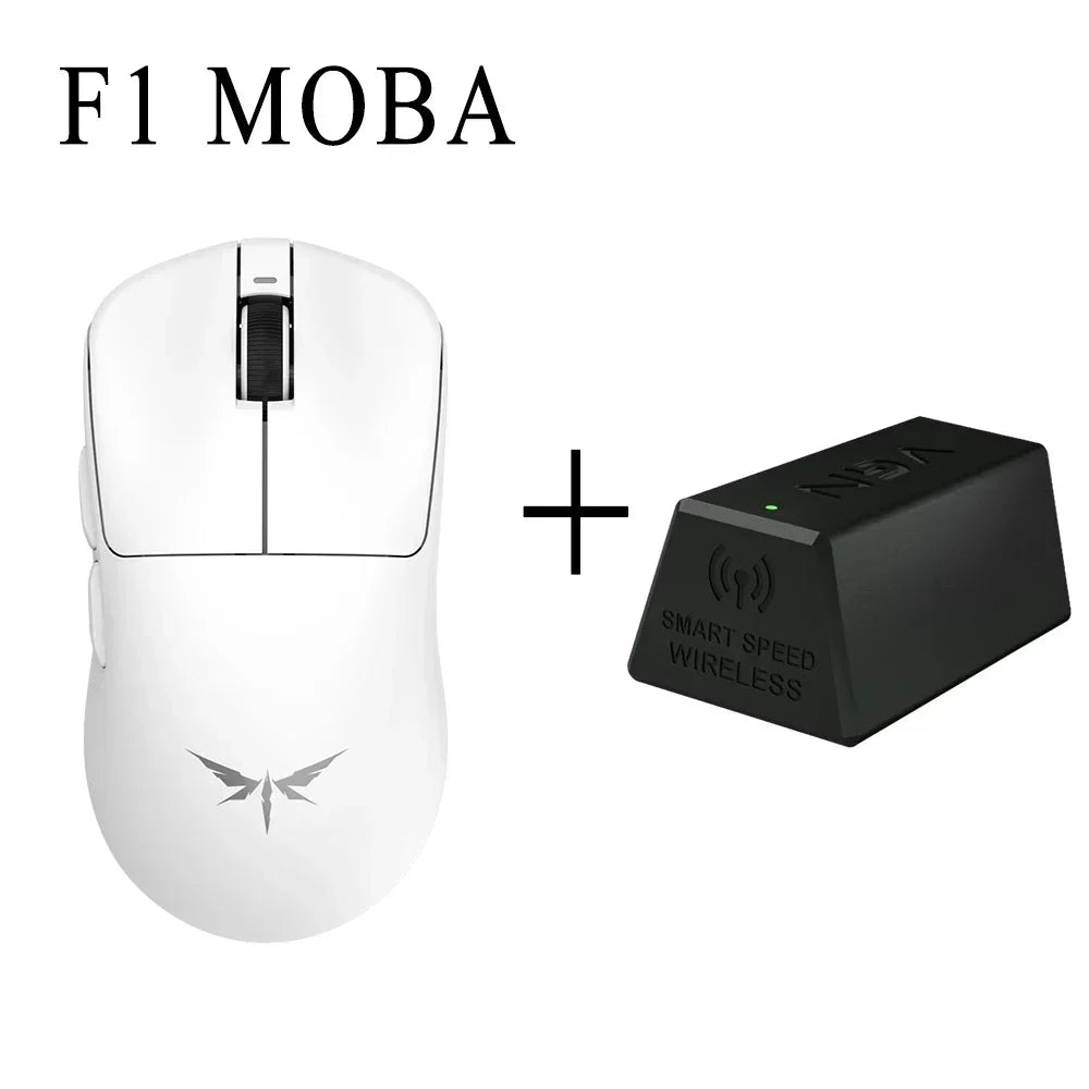 ATK Dragonfly F1 MOBA Wireless Gaming Mouse – 26,000 DPI, 55g Lightweight, 2.4G Wireless, 130H Battery, Customizable, Rechargeable