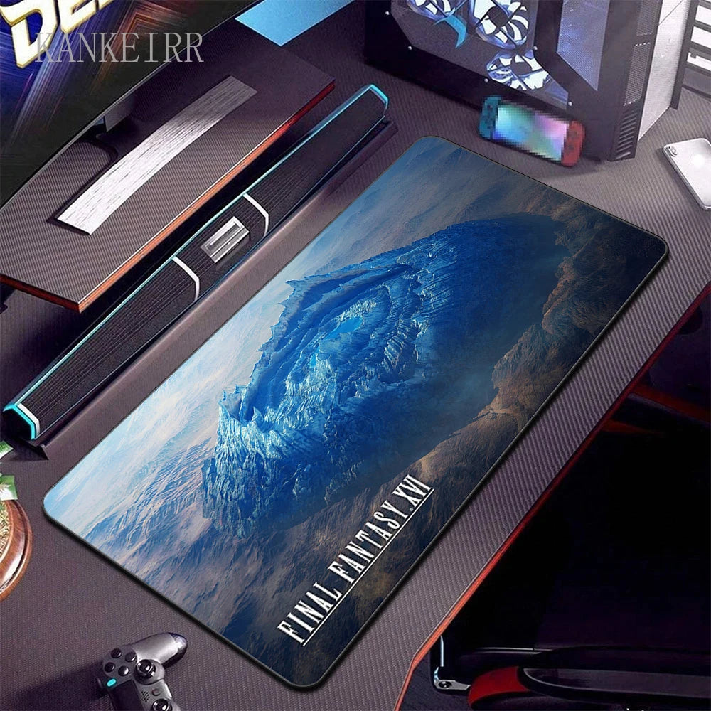 Final Fantasy 7 Large Gaming Mouse Pad Computer Laptop Mousepad Keyboard Pads Desk Mat PC Gamer Mouse Mat XXL Office Mausepad