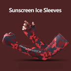 Camouflage Gaming Arm Sleeves for Men & Women – Ice Silk Cooling Fabric, Sweat-Wicking, Anti-Slip Fit for FPS & Competitive Gaming