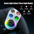 Controller for PS5/Playstion 5 Pro/Slim/PC Wireless Gamepad Hall Effect Trigger RGB Turbo Vibration Programmable Button Joystick