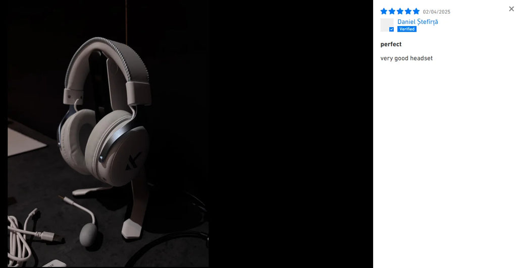 MCHOSE V9 Pro Wireless Gaming Headset – 7.1 Surround Sound, Noise-Canceling Mic, Low Latency